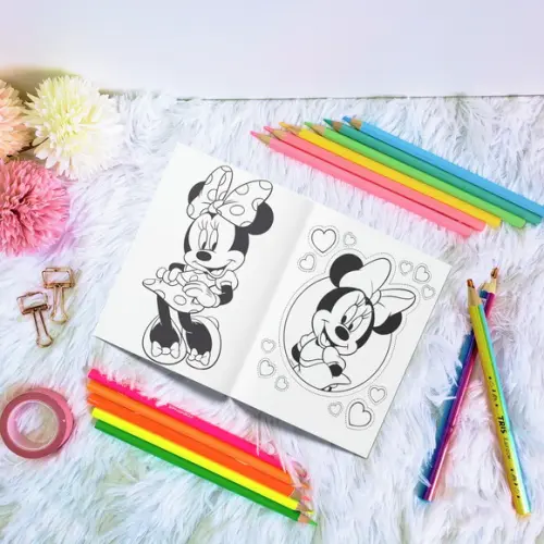 Livro de Colorir - Minnie Rosa