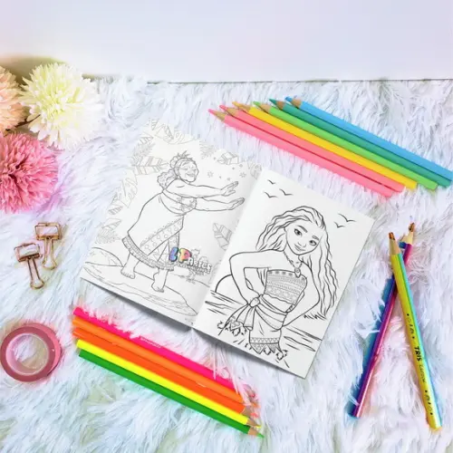 Livro de Colorir - Moana