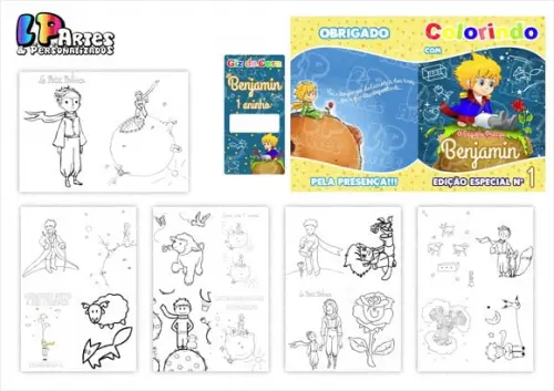 Livro de Colorir - o Pequeno Príncipe