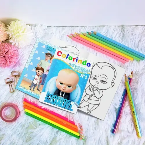 Livro de Colorir - o Poderoso Chefinho