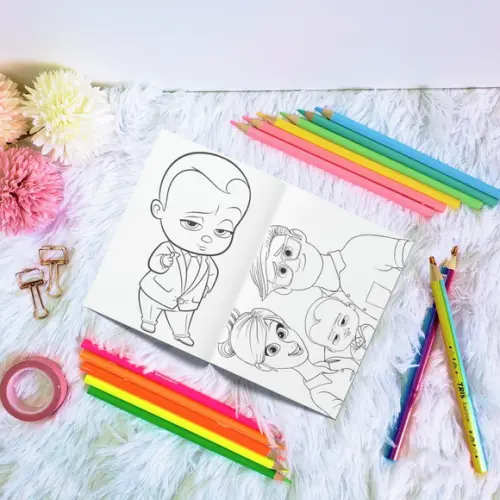 Livro de Colorir - o Poderoso Chefinho