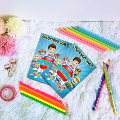 Livro de Colorir - Patrulha Canina