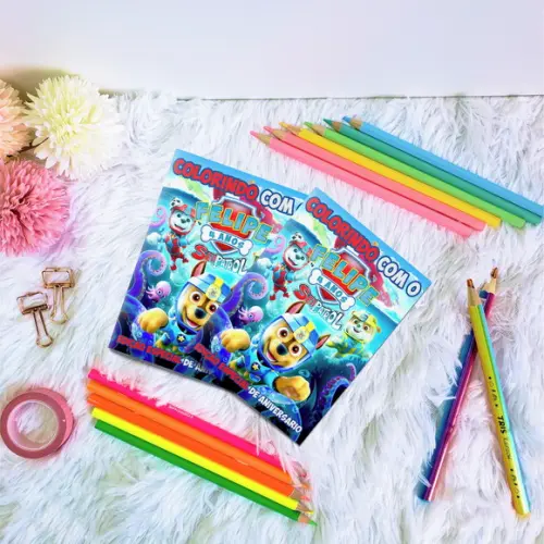 Livro de Colorir - Patrulha Canina no Mar