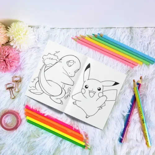 Livro de Colorir - Pokémon