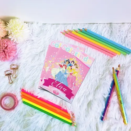 Livro de Colorir - Princesas