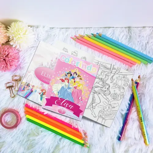 Livro de Colorir - Princesas