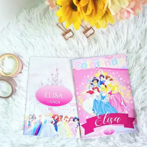 Livro de Colorir - Princesas