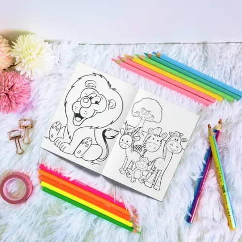 Livro de Colorir - Safari