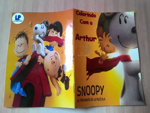 Livro de Colorir - Snoopy