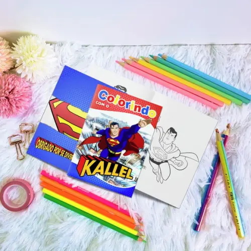 Livro de Colorir - Super Homem