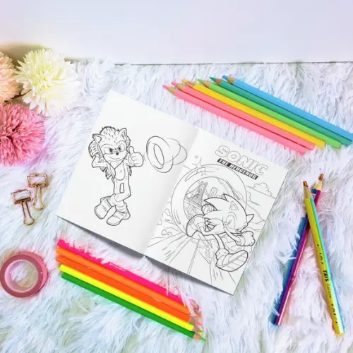 Livro de Colorir - Sonic o Filme