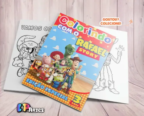 Livro de Colorir - Toy Story