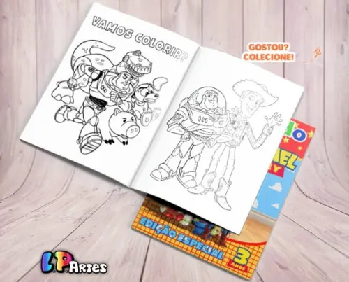 Livro de Colorir - Toy Story
