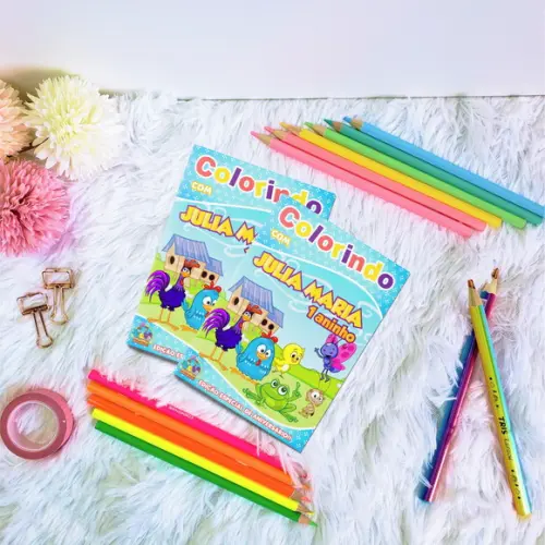Livro de Colorir - Turma Galinha Pintadinha