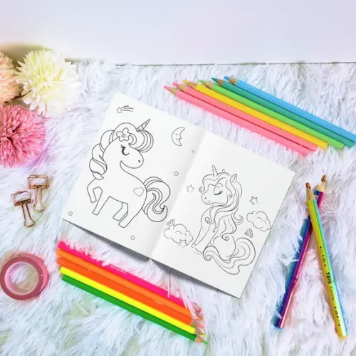 Livro de Colorir - Unicórnio