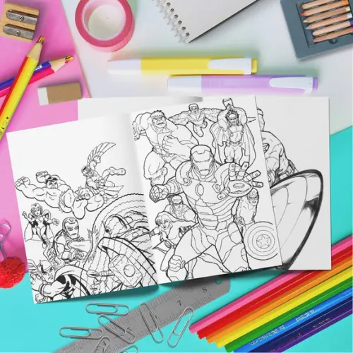 Livro de Colorir - Vingadores
