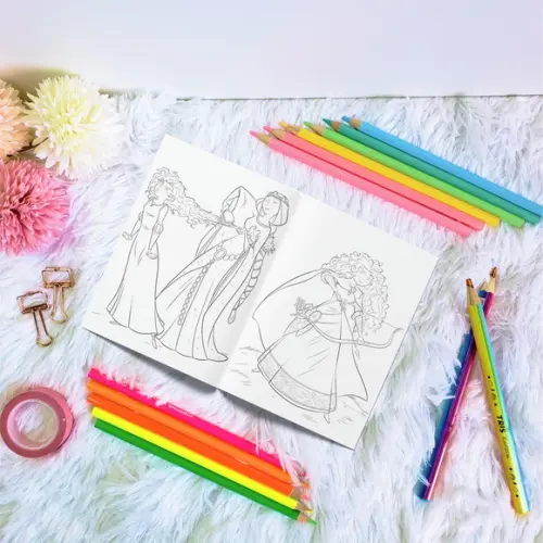 Livro de Colorir -merida Valente