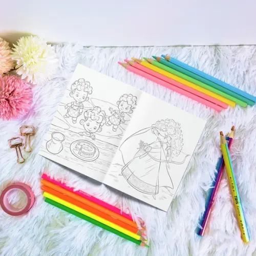 Livro de Colorir -merida Valente