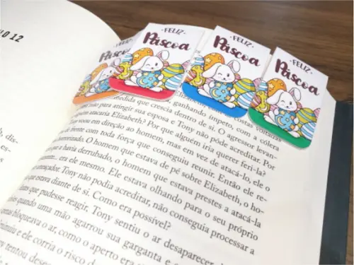 Marca Página - Páscoa Laranja