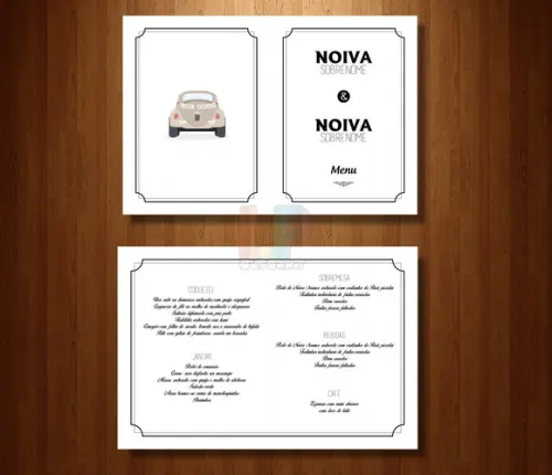 Menu - Cardápio