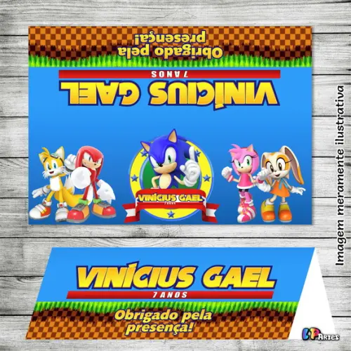 Mini Lapela - Sonic