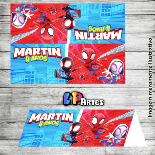 Mini Lapela - Spidey e Seus Amigos