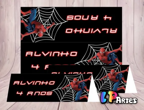 Mini Lapela Homem Aranha