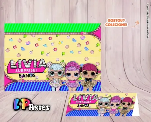 Mini Lapela Lol