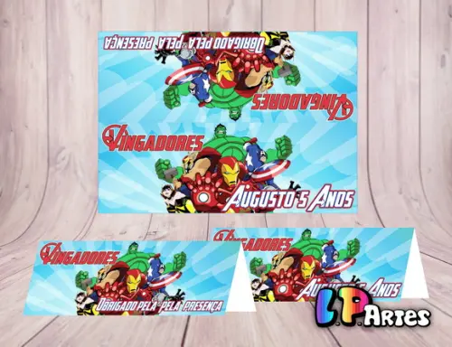 Mini Lapela Vingadores