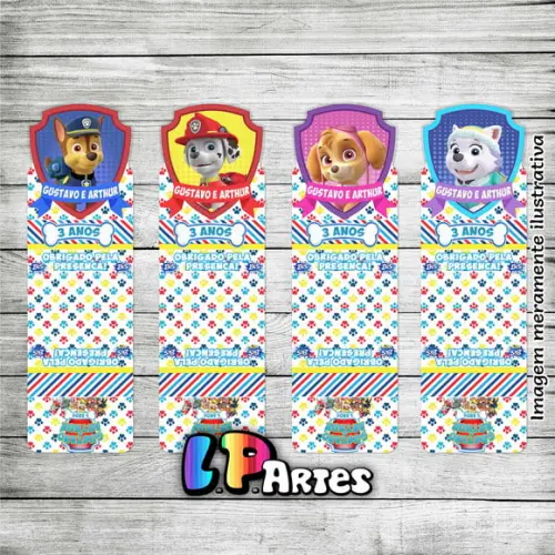 Porta Bis Duplo - Patrulha Canina