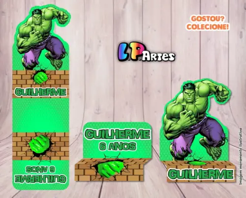 Porta Bis Duplo - Hulk