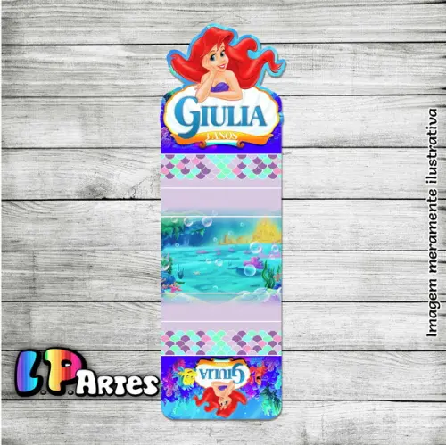 Porta Bis Duplo - Pequena Sereia Ariel