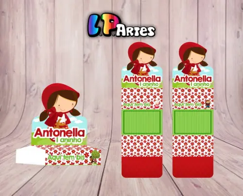 Porta Bis Duplo Chapeuzinho Vermelho