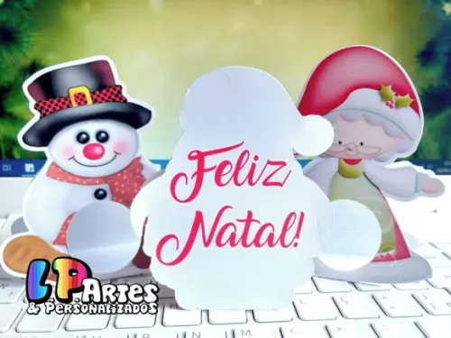 Porta Bombom de Natal