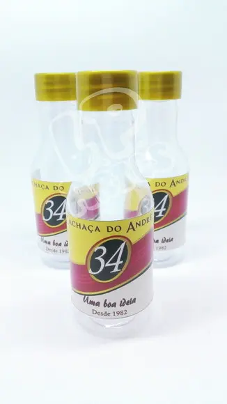 Rótulo Adesivo Garrafinha 50ml - Cachaça