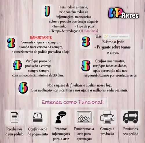 Rótulo Adesivo Tic Tac - Melancia