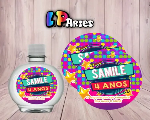 Rótulo para Água Ouro Fino
