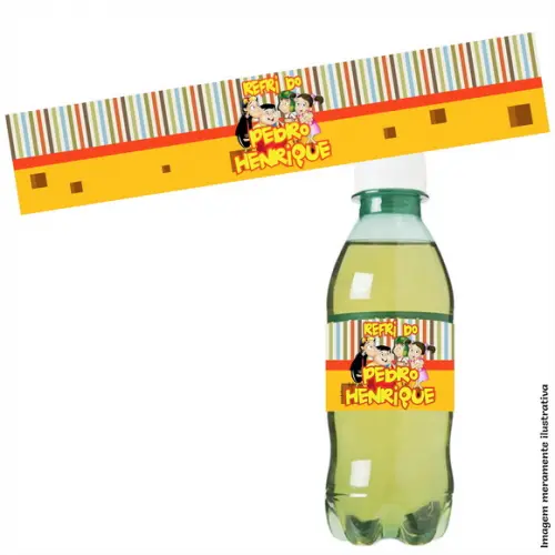 Rótulo Refrigerante Caçulinha Chaves
