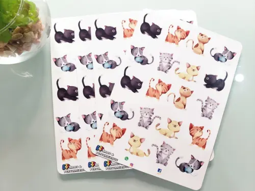 Stickers - Cartela de Adesivos - Gatinhos 6