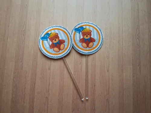 Tag - Topper para Docinho - Ursinho