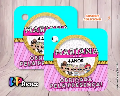 Tag Agradecimento - Lol Surprise