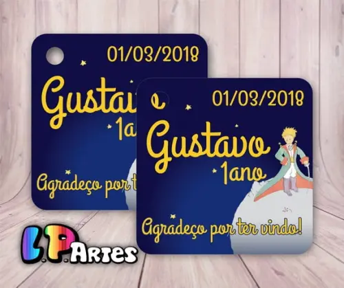 Tag Agradecimento - o Pequeno Príncipe