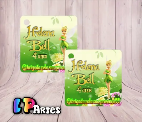 Tag Agradecimento - Tinker Bell