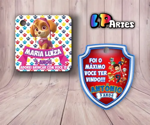 Tag Agradecimento Patrulha Canina
