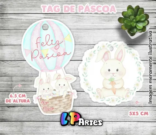 Tag Feliz Páscoa #06