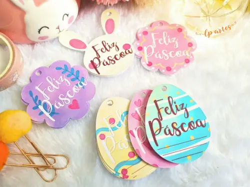 Tag Feliz Páscoa Mod.05
