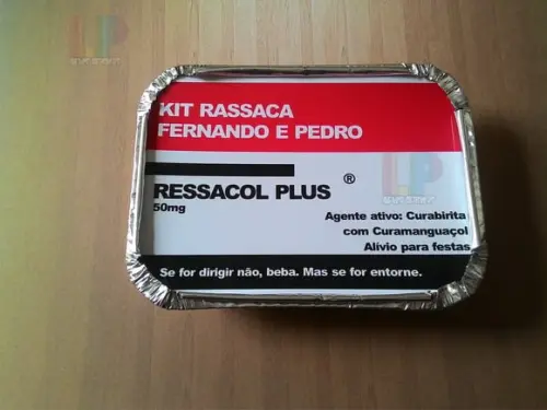 Tampa Marmita - Kit Ressaca