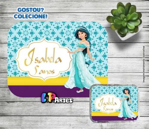 Tampa Marmita - Princesa Jasmine
