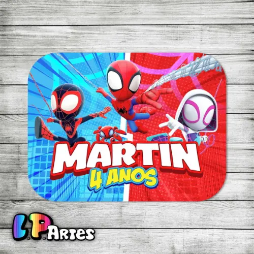 Tampa Marmita - Spidey e Seus Amigos Espetaculares