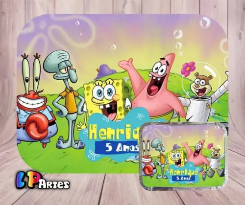 Tampa para Marmita - Bob Esponja